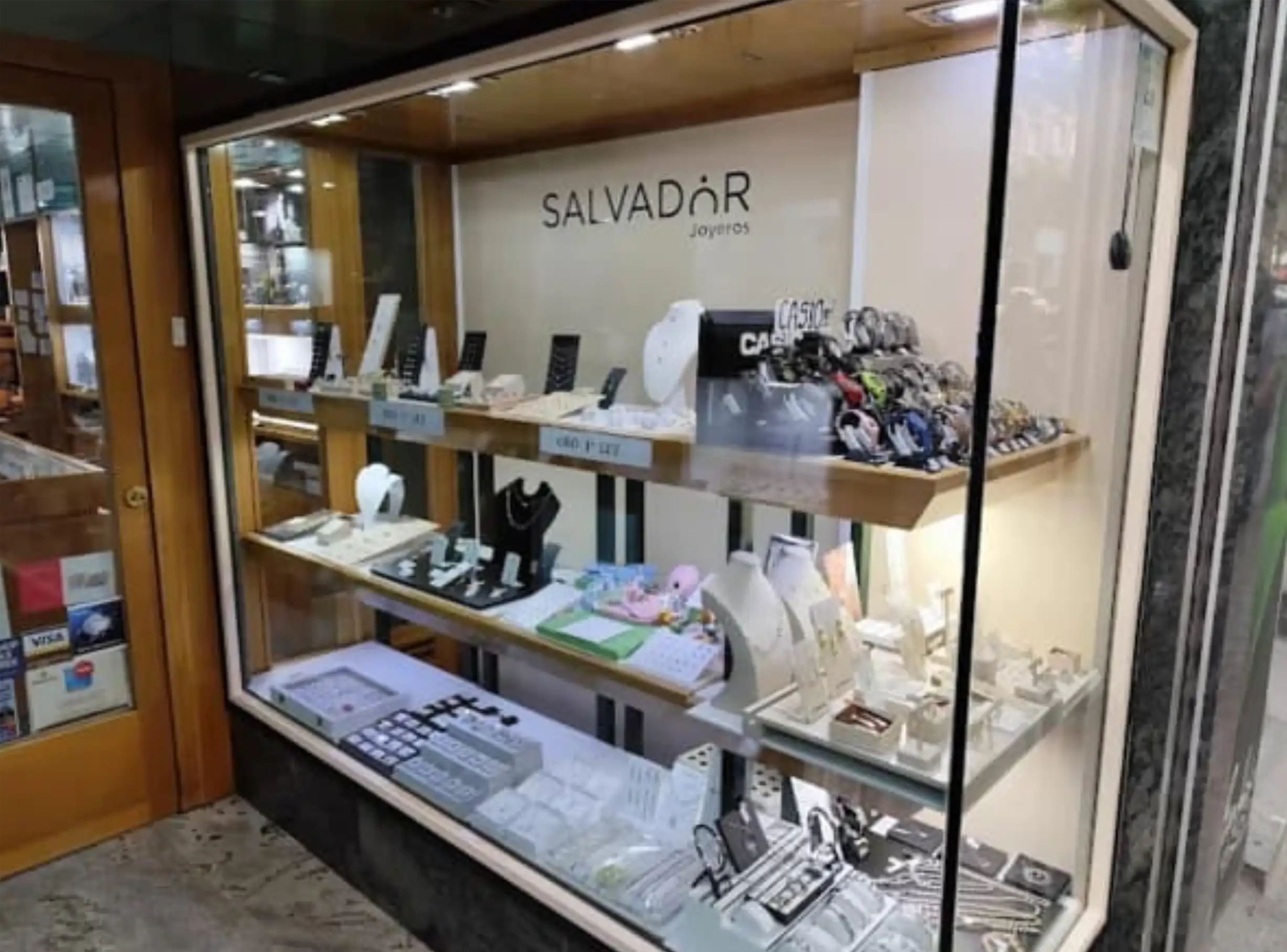 Interior de Salvador Joyeros, Madrid